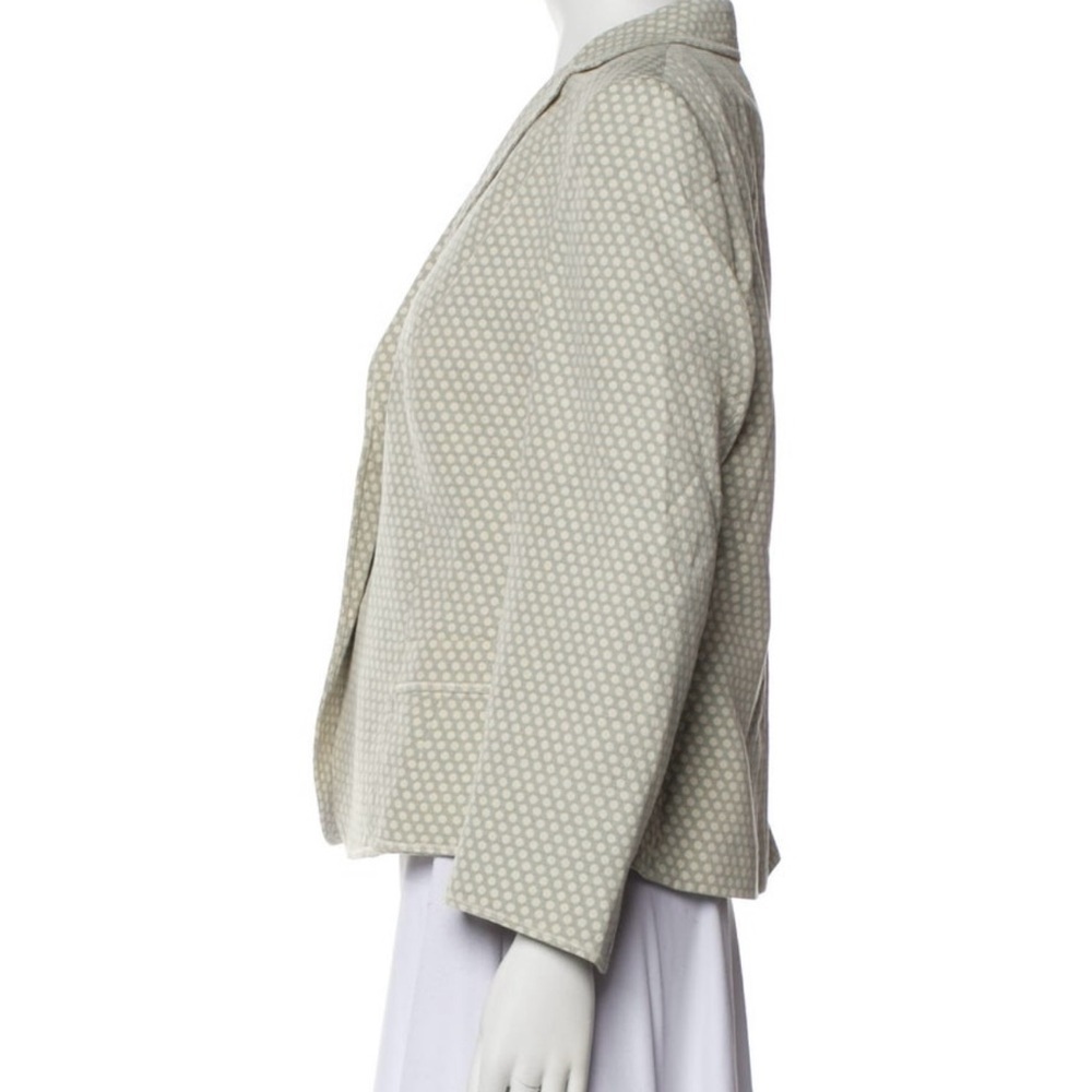 Akris Textured Cream Blazer - Picture 2 of 6